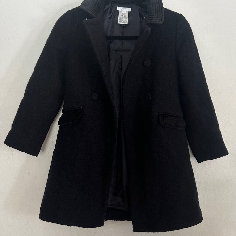 Jacadi Black Pea Coat for Kids